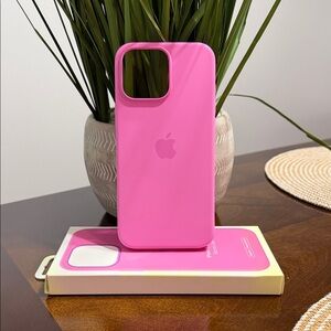 Apple Peony Silicone case for iPhone 16 Pro Max